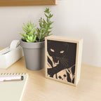 Black Cat 4 Mini Art Print Gallery Image 2