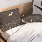 Black Cat 4 Pillow Sham Gallery Image 2