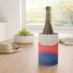 Sacred Geometric Waves: Retro 80s Edition Wine Chiller Gallery Image 4