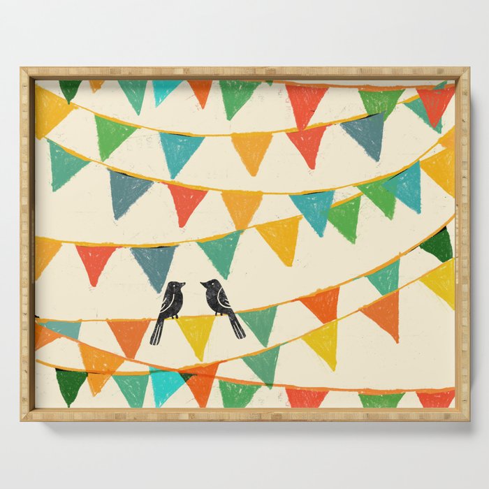 Carnival is coming to town Serving Tray Gallery Image 1