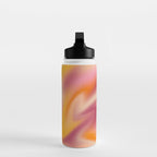 Peach fuzz gradient blend Water Bottle Gallery Image 3