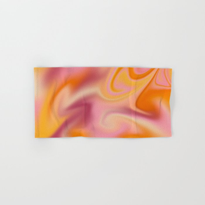 Peach fuzz gradient blend Bath Towel Gallery Image 1