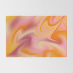 Peach fuzz gradient blend Rug Gallery Image 2