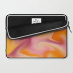 Peach fuzz gradient blend Laptop Sleeve Gallery Image 2