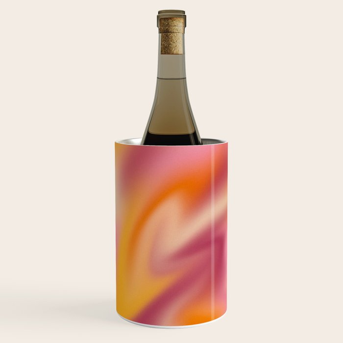 Peach fuzz gradient blend Wine Chiller Gallery Image 2