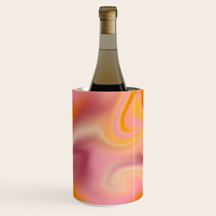 Peach fuzz gradient blend Wine Chiller Gallery Image 1