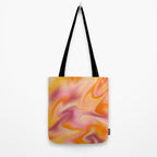 Peach fuzz gradient blend Tote Bag Gallery Image 2