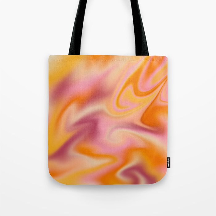 Peach fuzz gradient blend Tote Bag Gallery Image 1