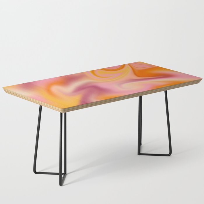 Peach fuzz gradient blend Coffee Table Gallery Image 1
