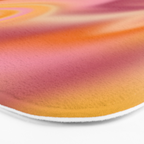 Peach fuzz gradient blend Bath Mat Gallery Image 3