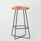 Peach fuzz gradient blend Stool Gallery Image 1