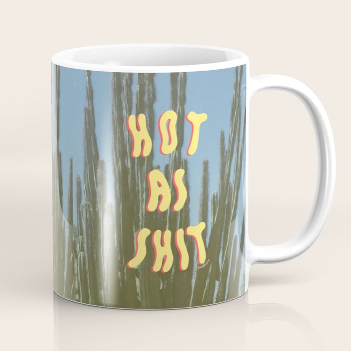 HOT AS SHIT Coffee Mug Gallery Image 1