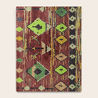 Moroccan Sunset Bohemian Geometric Pattern Notebook Gallery Image 4