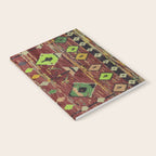 Moroccan Sunset Bohemian Geometric Pattern Notebook Gallery Image 2