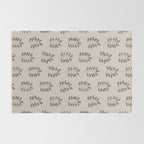 noble branches - pewter and olive Rug Gallery Image 2