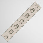 noble branches - pewter and olive Table Runner Gallery Image 3