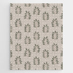 noble branches - pewter and olive Jigsaw Puzzle Gallery Image 1