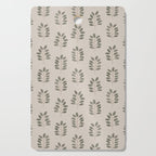 noble branches - pewter and olive Cutting Board Gallery Image 1