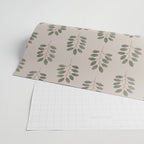 noble branches - pewter and olive Wrapping Paper Gallery Image 2