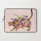 FLOWER CAT Laptop Sleeve Gallery Image 1