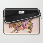 FLOWER CAT Laptop Sleeve Gallery Image 2