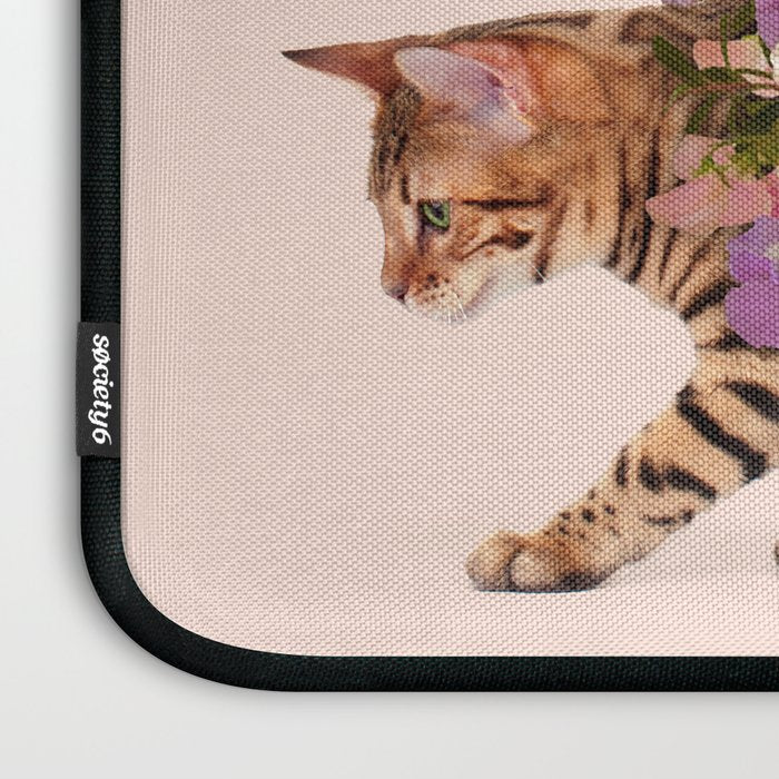 FLOWER CAT Laptop Sleeve Gallery Image 3
