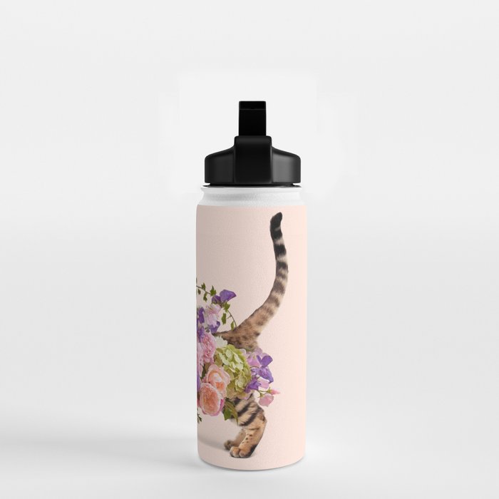 FLOWER CAT Water Bottle Gallery Image 2