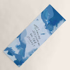 "Here's To Finding Joy, Every Day On The Journey" Yoga Mat Gallery Image 1