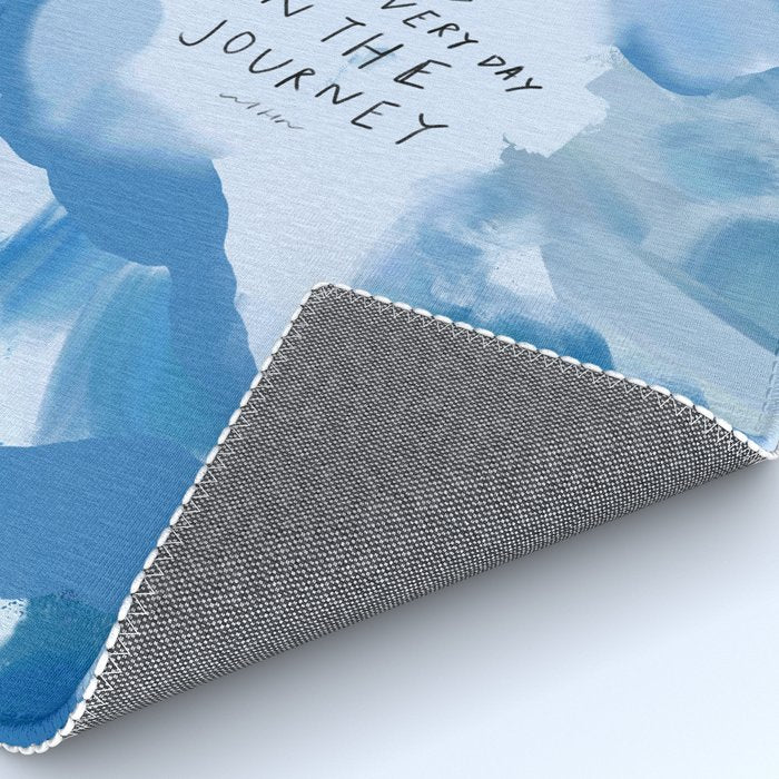 "Here's To Finding Joy, Every Day On The Journey" Rug Gallery Image 4
