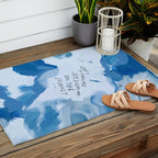 "Here's To Finding Joy, Every Day On The Journey" Outdoor Rug Gallery Image 2
