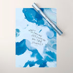 "Here's To Finding Joy, Every Day On The Journey" Wrapping Paper Gallery Image 1