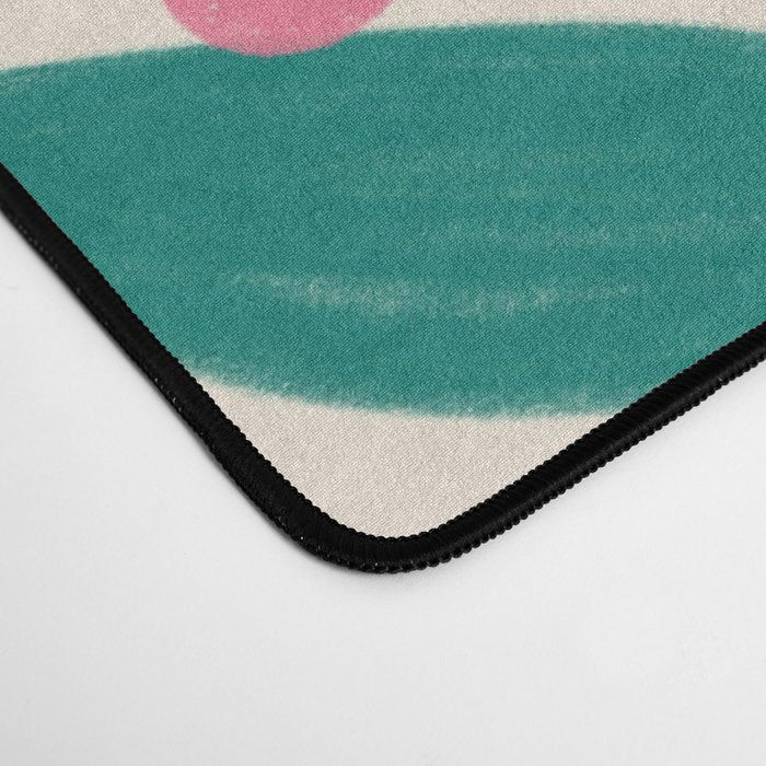 Retro Fun Flower - Adore You  Desk Mat Gallery Image 4