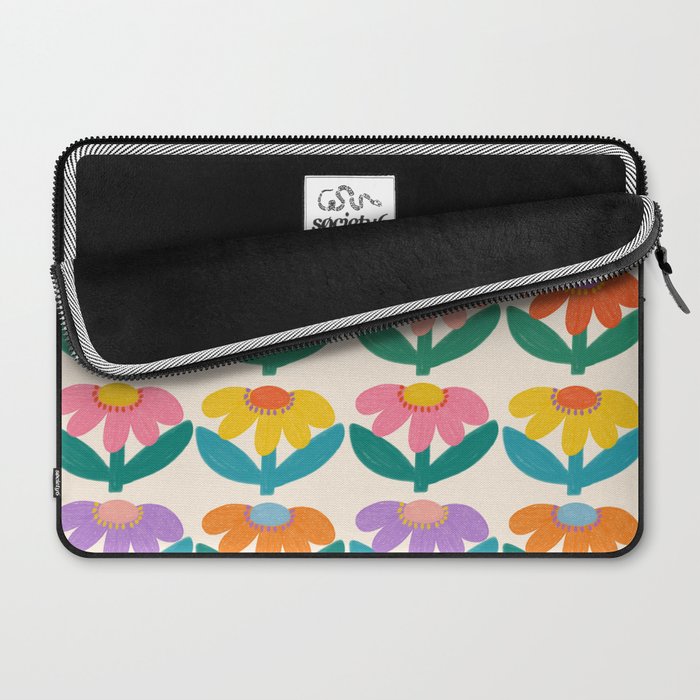 Retro Fun Flower - Adore You  Laptop Sleeve Gallery Image 2