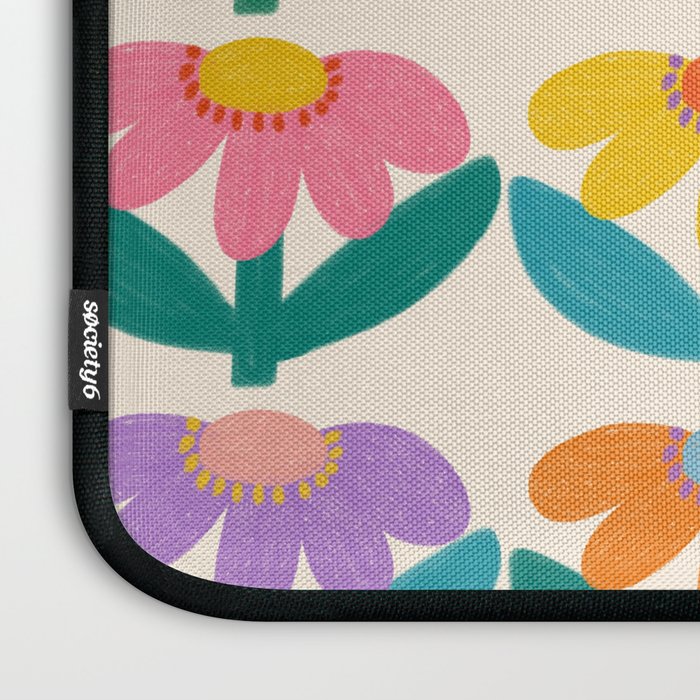 Retro Fun Flower - Adore You  Laptop Sleeve Gallery Image 3
