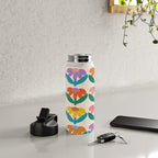 Retro Fun Flower - Adore You  Water Bottle Gallery Image 4