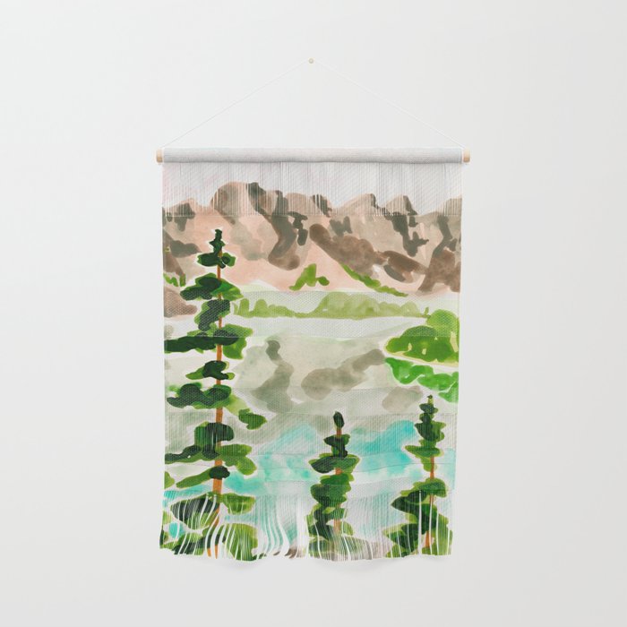 Moraine Lake Wall Hanging Gallery Image 1