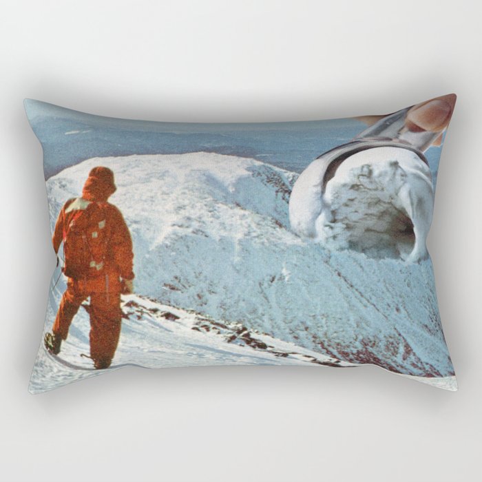 Ice Cream Mountain II - Cookies & Cream Rectangular Pillow Gallery Image 2