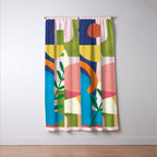 Minimal Modern Abstract 43 Window Curtain Gallery Image 3