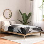 Agave Cactus Black & White Comforter Gallery Image 2