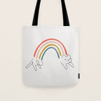 Rainbow Cat 1 Tote Bag Gallery Image 1