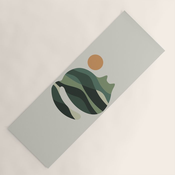 Cat Landscape 122 Yoga Mat Gallery Image 1
