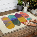CITY TOTEM #society6 #buyart Outdoor Rug Gallery Image 2
