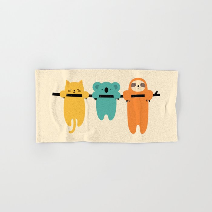 Hang In There Bath Towel Gallery Image 1