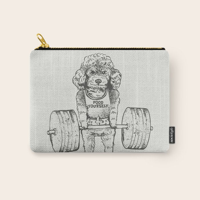 Poodle Lift Carry All Pouch Gallery Image 1