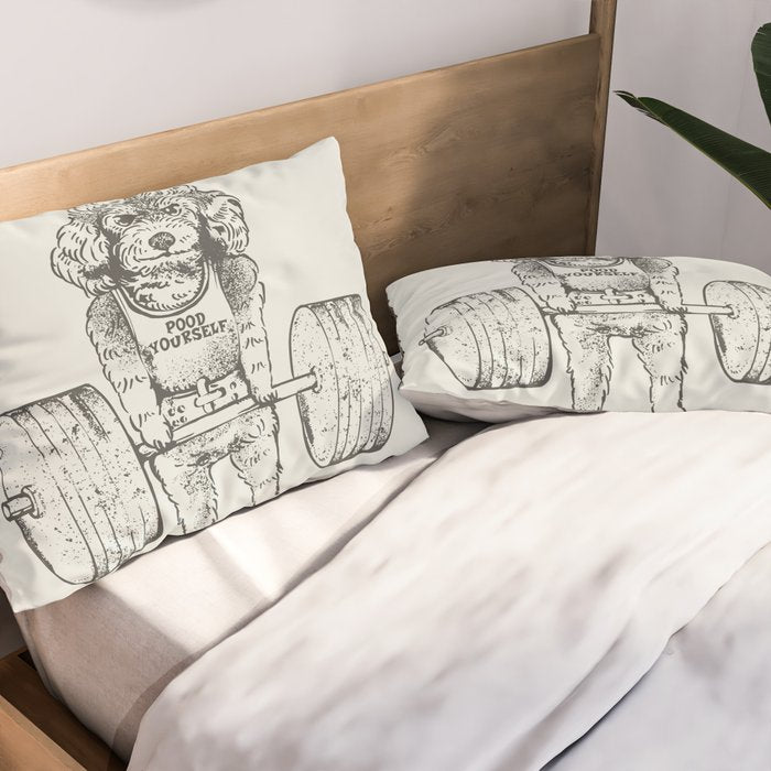 Poodle Lift Pillow Sham Gallery Image 2