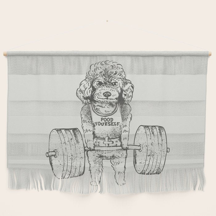 Poodle Lift Wall Hanging Gallery Image 1