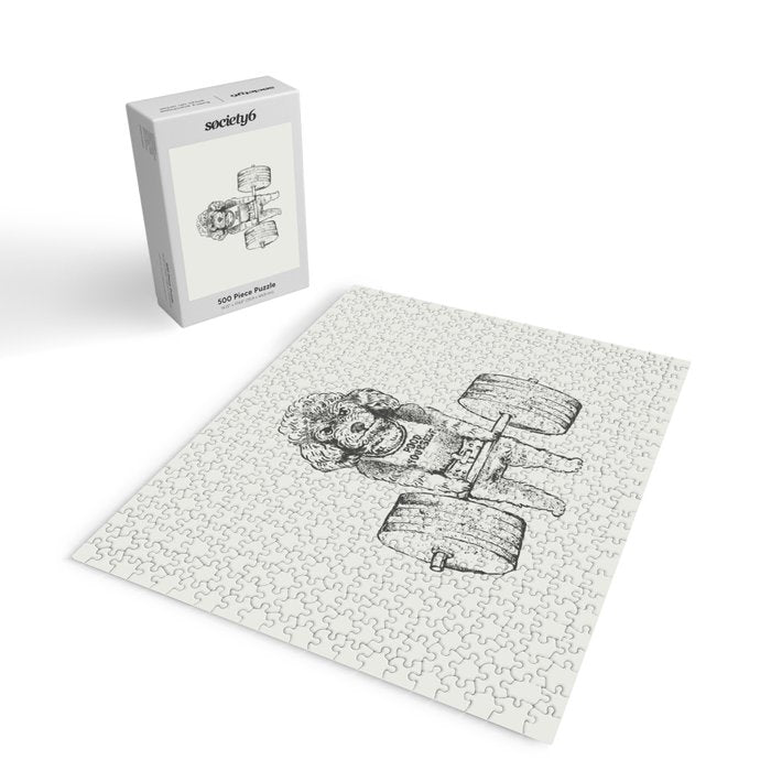 Poodle Lift Jigsaw Puzzle Gallery Image 2