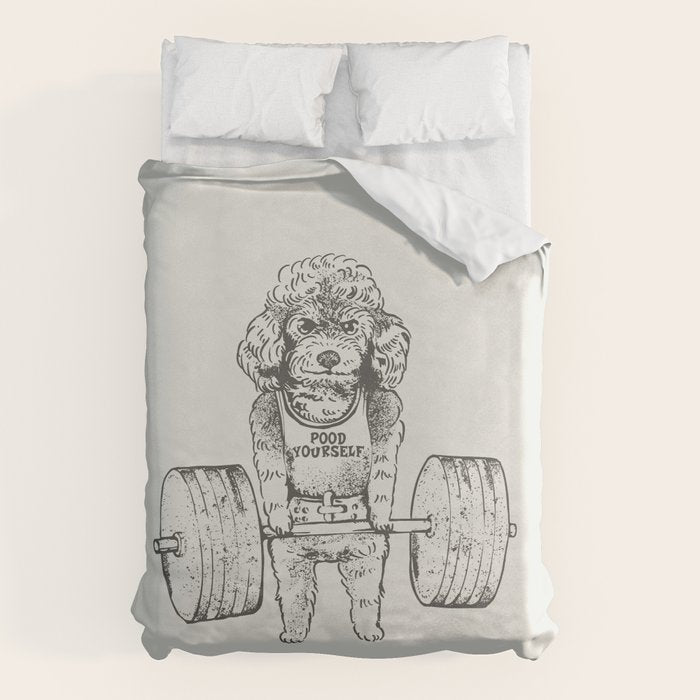 Poodle Lift Duvet Cover Gallery Image 6