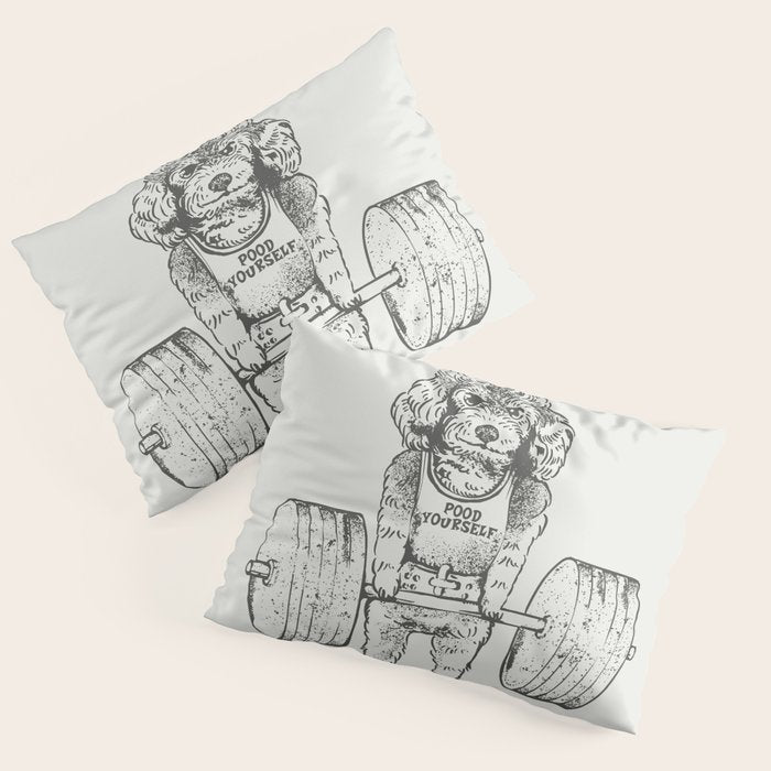 Poodle Lift Pillow Sham Gallery Image 3