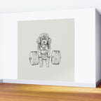 Poodle Lift Wall Mural Gallery Image 2